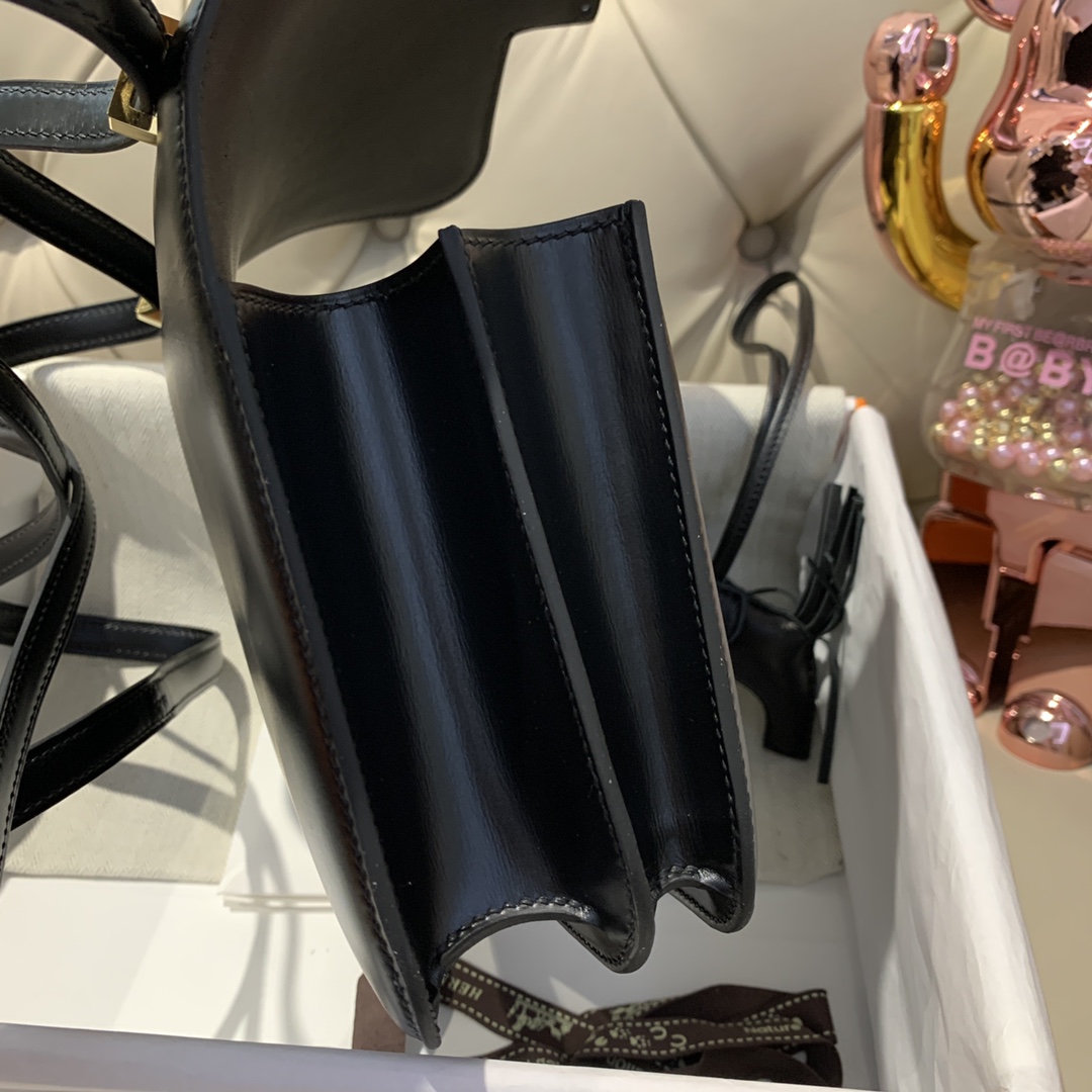 에르메스 콘스탄스18 블랙 금장